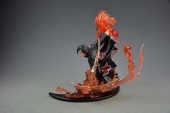 Naruto gk figura de ação shippuden anime modelo uzumaki uchiha itachi akatsuki pvc estátua brinquedos colecionáveis boneca figma para crianças - loja online