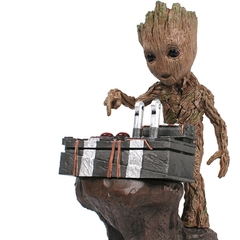 Guardiões da Galáxia Groot Modelo de Estátua em PVC, Action Figure Anime, Orn