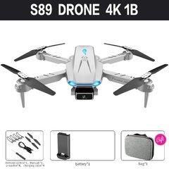 2022 novo mini zangão s89 pro 4k profesional hd câmera dupla wifi fpv drone altura preservação rc helicópteros dron quadcopter brinquedos VS drones kf102 F10 F9 F11pro2 l900 4k pro