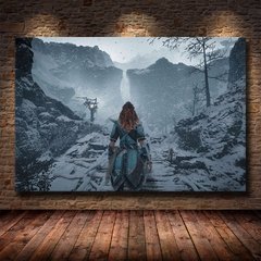 Arte da parede pintura em tela hd impressão cartaz moderno popular jogo online horizonte zero amanhecer menino decoração da parede quarto cuadros - Dr. Brauch