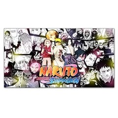 Naruto estilo de fundo da arte da lona pintura anime nauto posters impressão personagem animado arte da parede imagens para crianças quarto decoração - comprar online