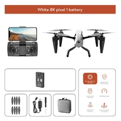 KS66 Mini Drone com câmera HD dupla, 8K, 5G, WiFi, grande angular, localizaçã - loja online