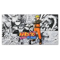 Naruto estilo de fundo da arte da lona pintura anime nauto posters impressão personagem animado arte da parede imagens para crianças quarto decoração na internet