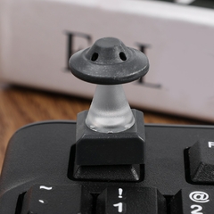 UFO Design Artisan Keycap, Universal de Alto Desempenho, Teclado Mecânico Trans