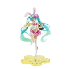 Hatsune Miku Boneca Modelo PVC para Meninas, Figurais Anime, Orelhas De Coelho, - comprar online