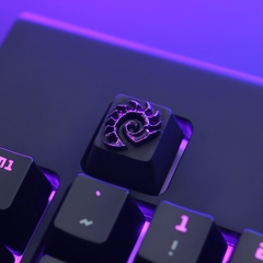 Imagem do O transporte da gota legal metal overwatch esc keycap alu liga keycaps para tecl