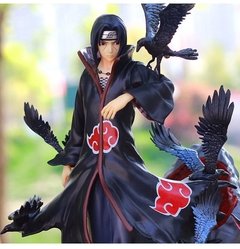 Naruto gk figura de ação shippuden anime modelo uzumaki uchiha itachi akatsuki pvc estátua brinquedos colecionáveis boneca figma para crianças