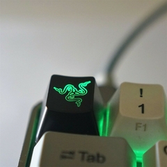 Personalizado ABS ESC Keycap, Eixo transversal, Keycap translúcido, Backlit, te