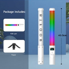 Imagem do RGB Light Stick Wand com suporte tripé, partido colorido lâmpada LED, luz de p