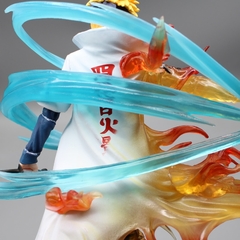 Imagem do 23cm Naruto Minato Namikaze Figura Anime Shippuden Duas Cabeças Evil Gk Quatro