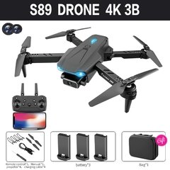 2022 novo mini zangão s89 pro 4k profesional hd câmera dupla wifi fpv drone altura preservação rc helicópteros dron quadcopter brinquedos VS drones kf102 F10 F9 F11pro2 l900 4k pro na internet