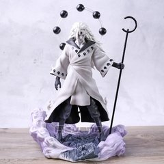 Uchiha madara jinchuriki forma ver. Estátua do modelo de coleção de brinquedos de pvc