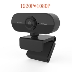 Webcam Full HD com Microfone, 4K, 1080P, Mini Câmera, 2K, 15-30FPS, USB, Web Ca na internet