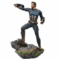 Imagem do Marvel Avengers Anime 20cm Action Figure Capitão América Homem Aranha Steve Ro