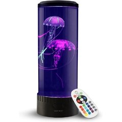 Led fantasia jellyfish lâmpada usb power/bateria alimentado cor em mudança do tanque de água-viva aquário lâmpada led relaxante humor luz da noite