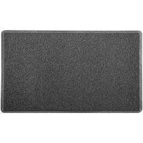 TAPETE VINIL BR 60X90 SILVER 10MM CINZA - loja online
