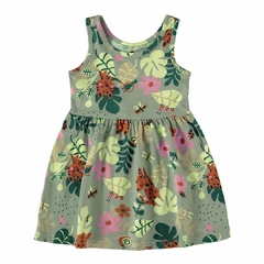 1000118793-DF83A VESTIDO MALWEE KIDS ESTAMPADO