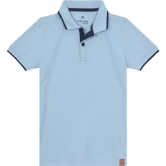 1000110110-70035 POLO MALWEE KIDS AZUL CLARO