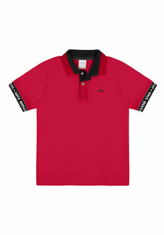 45733-017563 CAMISA POLO ALAKAZOO VERMELHO