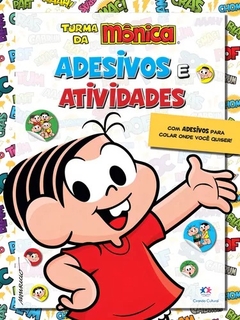 9788538094159 LIVRO ADESIVOS E ATIVIDADES TURMA DA MÔNICA