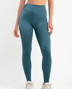 676.10-VD06 LEGGING SHE C BOLSO VERDE PETROLEO