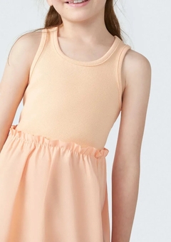 CAM5LMQEN VESTIDO HERING KIDS LARANJA - comprar online