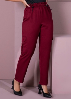 3450788 CALÇA QUINTESS C/BOLSOS BORDO