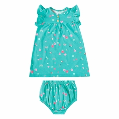 1000124295-DL39B CONJUNTO MALWEE KIDS VESTIDO/CALCINHA - comprar online