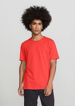 0299RX7EN CAMISETA HERING SLIM VERMELHO