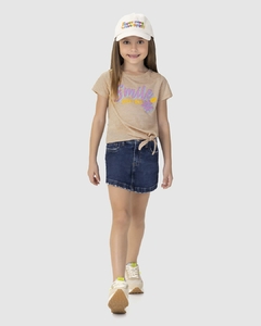 1000122983-00117 BLUSA MALWEE KIDS AMARRACAO ROSA NEON