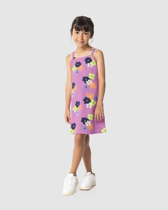 1000113014-DK86B VESTIDO MALWEE KIDS ESTAMPADO