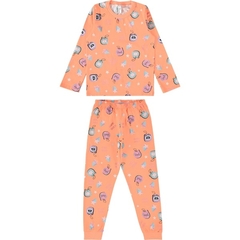 1000120290-DJ71B PIJAMA MALWEE KIDS LARANJA CLARO GAME