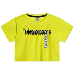 14000388-22363 BLUSA HAPIER CROPPED AMARELO