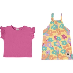 1000120491-01063 CONJUNTO MALWEE KIDS ROSA ESCURO