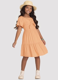 46385-018686 VESTIDO ALAKAZOO LARANJA BRIGHT