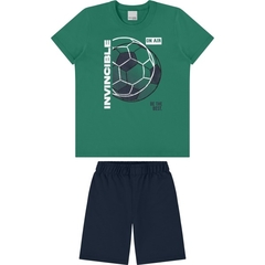 1000120039-02218 CONJUNTO MALWEE KIDS VERDE ESCURO