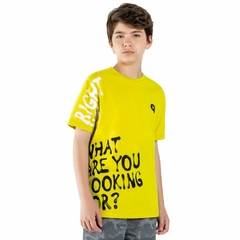 81368-2740 CAMISETA LEMON TEEN AMARELO