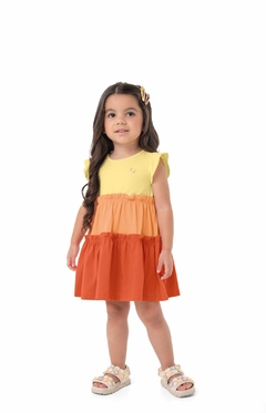 1000119664-00396 VESTIDO CARINHOSO AMARELO CLARO