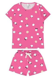 1000119392-ZI86A PIJAMA MC MALWEE KIDS ROSA