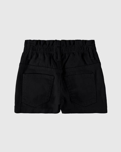 1000120184-00004 SHORTS SAIA MALWEE KIDS EM SARJA STRETCH PRETO - comprar online