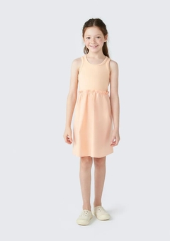 CAM5LMQEN VESTIDO HERING KIDS LARANJA