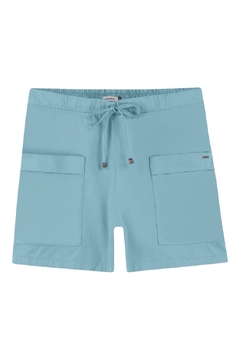 183095-6771 SHORT MARIALICIA SARJA AZUL - comprar online