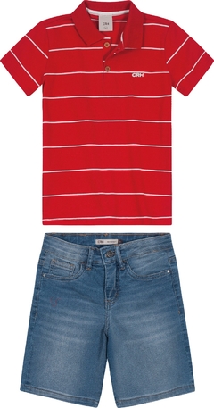 1000112460-DE55A CONJUNTO CARINHO VERMELHO/JEANS