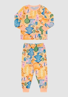 66603-Q8381S PIJAMA ALAKAZOO WOOD BEGE - comprar online