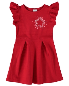 1000112746-02226 VESTIDO MALWEE KIDS VERMELHO