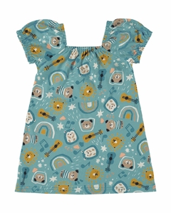 1000118795-DI31A VESTIDO MALWEE KIDS ESTAMPADO