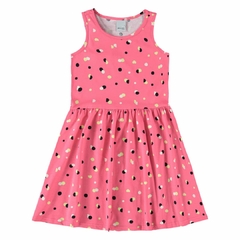 1000113018-DK81C VESTIDO MALWEE KIDS RODADO ESTAMPADO