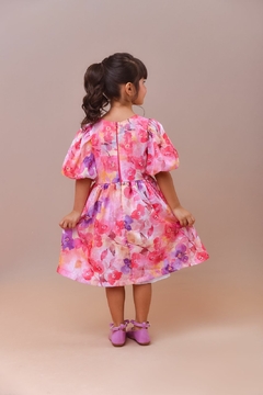 1058-11 VESTIDO LALOOK MARIA FLORES PINK na internet