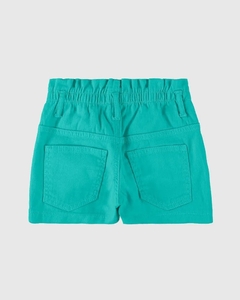 1000120184-02384 SHORTS SAIA MALWEE KIDS EM SARJA STRETCH VERDE - comprar online