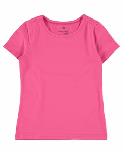 1000086762-01063 BLUSA MALWEE KIDS DECOTE REDONDO ROSA ESCURO - comprar online